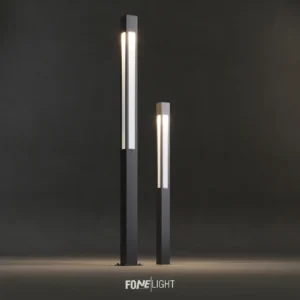 Luxera Corp de iluminat LED din aluminiu și plexiglas pentru alei moderne de grădină