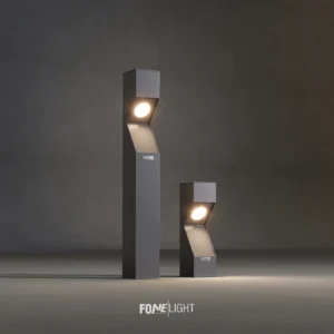 Dualluz Corp de iluminat LED tip bollard pentru grădină și alei